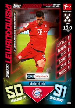 2019-20 Topps On-Demand Match Attax Bundesliga #OD160 Robert Lewandowski Front