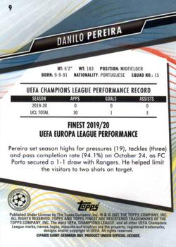 2020-21 Finest UEFA Champions League #9 Danilo Pereira Back