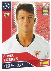 2020-21 Topps UEFA Champions League Sticker Collection #SEV 14 Óliver Torres Front