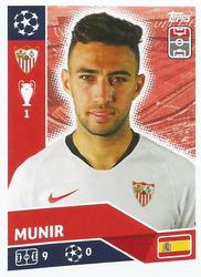 2020-21 Topps UEFA Champions League Sticker Collection #SEV 17 Munir Front