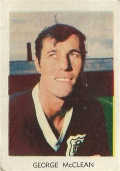 1967-68 A&BC Chewing Gum Footballers (Scottish) #29 George McLean Front