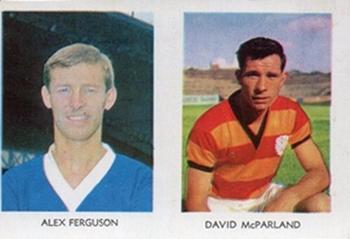 1967-68 A&BC Chewing Gum Footballers (Scottish) - Pairs Set #18 / 6 Alex Ferguson / David McParland Front