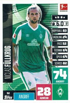 2020-21 Topps Match Attax Bundesliga #92 Niclas Füllkrug Front