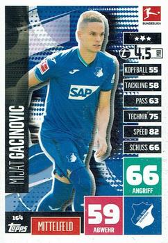 2020-21 Topps Match Attax Bundesliga #164 Mijat Gacinovic Front