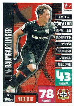2020-21 Topps Match Attax Bundesliga #221 Julian Baumgartlinger Front