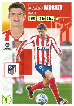 2020-21 Panini LaLiga Santander Este Stickers #17 Alvaro Morata Front