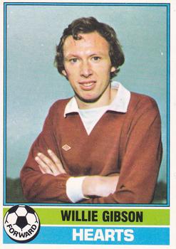 1977-78 Topps Footballers (Scottish, Yellow backs) #95 Willie Gibson Front