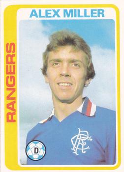 1979-80 Topps Footballers (Scottish, Red backs) #31 Alex Miller Front