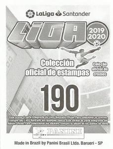 2019-20 Panini LaLiga Santander Stickers (Brazil) #190 Damian Suarez / Djene Dakonam Back