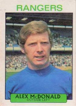 1971-72 A&BC Footballers (Scottish, Purple backs) #97 Alex MacDonald Front