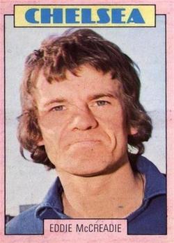 1973-74 A&BC Footballers (Scottish, Red backs) #100 Eddie McCreadie Front