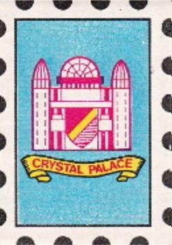 1971-72 A&BC Gum English Footballers (Purple Backs) - Team Logo Stamps #NNO Crystal Palace Front