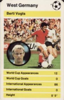 1978-79 Top Trumps World Cup '78 #NNO Berti Vogts Front