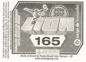 2016-17 Panini LaLiga Santander Stickers (Brazil) #165 Pedro Leon Back