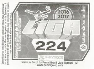 2016-17 Panini LaLiga Santander Stickers (Brazil) #224 Bruno Soriano Back