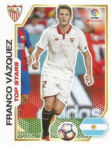 2016-17 Panini LaLiga Santander Stickers (Brazil) #255 Franco Vazquez Front