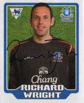 2005-06 Merlin F.A. Premier League 2006 #191 Richard Wright Front