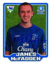 2005-06 Merlin F.A. Premier League 2006 #210 James McFadden Front
