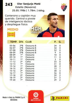 2020-21 Panini Megacracks LaLiga Santander #243 Oier Back