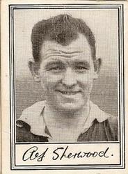 1954 Barratt & Co. Famous Footballers (A2) #25 Alf Sherwood Front
