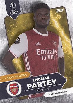 2020 Topps On-Demand Set 21: UEFA Champions League Summer Signings #NNO Thomas Partey Front