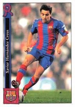 2005-06 Mundicromo Las Fichas de la Liga 2006 #17 Xavi Front