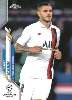 2019-20 Topps Chrome UEFA Champions League - Refractor #4 Mauro Icardi Front
