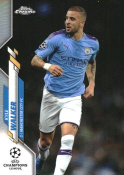 2019-20 Topps Chrome UEFA Champions League - Refractor #34 Kyle Walker Front