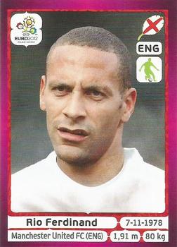 2012 Panini UEFA Euro 2012 Stickers - German #494 Rio Ferdinand Front