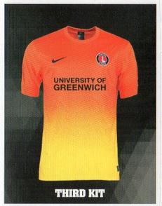 2014-15 Charlton Athletic Stickers #6 Third Kit Front