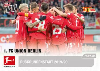 2019-20 Topps Now Bundesliga German #82 1. FC Union Berlin Front