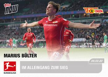2019-20 Topps Now Bundesliga German #119 Marius Bulter Front