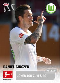 2019-20 Topps Now Bundesliga German #147 Daniel Ginczek Front