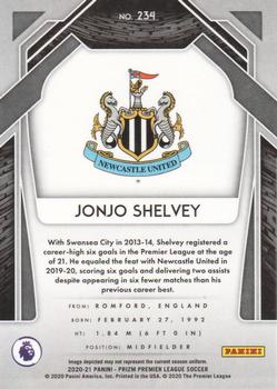 2020-21 Panini Prizm Premier League #234 Jonjo Shelvey Back