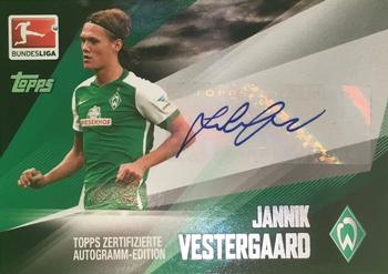 2015-16 Topps Chrome Bundesliga - Autographs #NNO Jannik Vestergaard Front