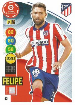 2020-21 Panini Adrenalyn XL La Liga Santander #43 Felipe Front