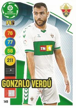 2020-21 Panini Adrenalyn XL La Liga Santander #149 Gonzalo Verdú Front