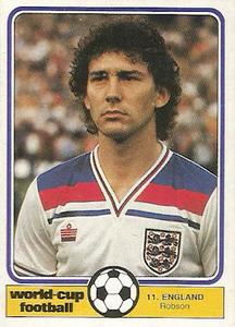 1982 Monty Gum World Cup Football #11 Bryan Robson Front