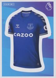 2020-21 Panini Premier League 2021 #209 Everton Home Kit Front