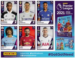 2020-21 Panini Premier League 2021 #NNO The Sun Sticker Sheet Front
