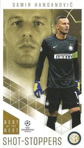 2020-21 Topps UEFA Champions League Best of the Best #6 Samir Handanovic Front