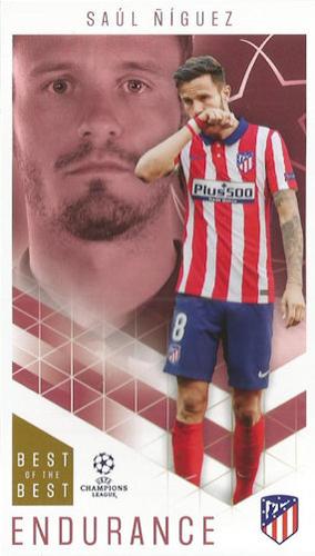 2020-21 Topps UEFA Champions League Best of the Best #53 Saúl Ñíguez Front