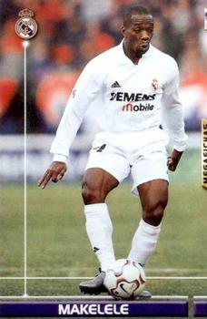 2003-04 Panini LaLiga Megafichas #153 Makelele Front