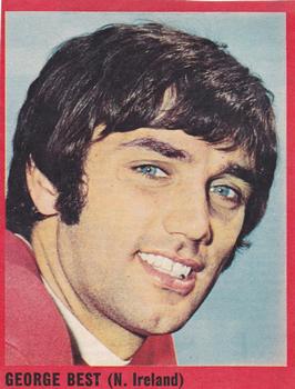 1969-70 Goal Magazine Gallery of World Stars #NNO George Best Front