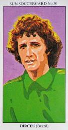 1978-79 The Sun Soccercards #50 Dirceu Front