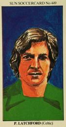 1978-79 The Sun Soccercards #449 Peter Latchford Front