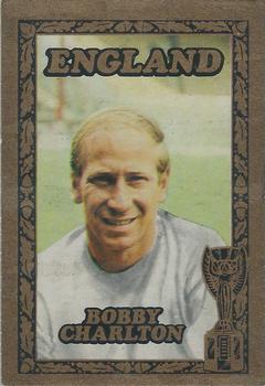 1969-70 A&BC Chewing Gum World Cup Giant Posters - A&BC World Cup Footballers #NNO Bobby Charlton Front