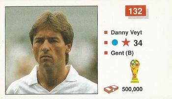 1990 Merlin The World Cup Sticker Collection Italia 1990 #132 Danny Veyt Front