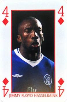 2007 Waddingtons Number 1 Chelsea F.C. #NNO Jimmy Floyd Hasselbaink Front