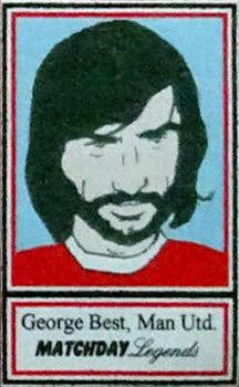 1998 Matchday Legends #NNO George Best Front